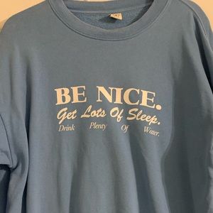 Sporty & Rich Drink Water Sweatshirt